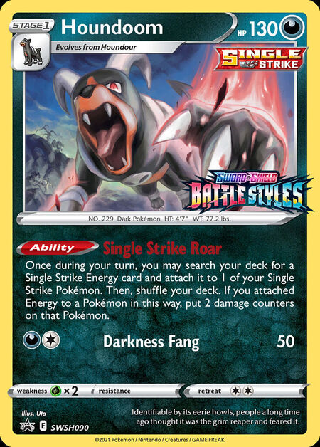 Houndoom SWSHP SWSH090