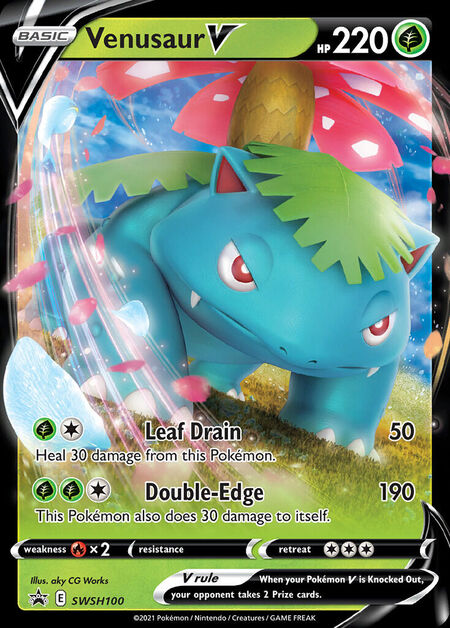 Venusaur V SWSHP SWSH100