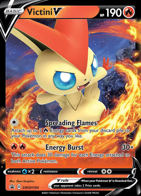 Victini V SWSHP SWSH104