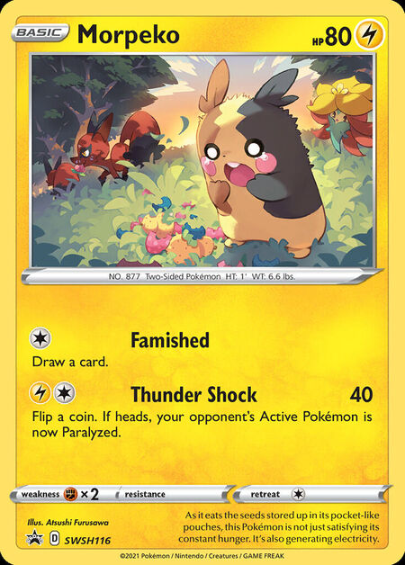 Morpeko SWSHP SWSH116