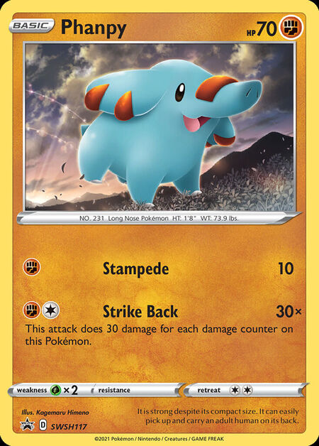 Phanpy SWSHP SWSH117