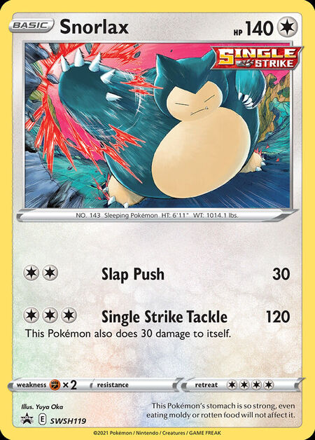 Snorlax SWSHP SWSH119