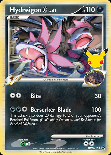 Hydreigon C SWSHP SWSH138