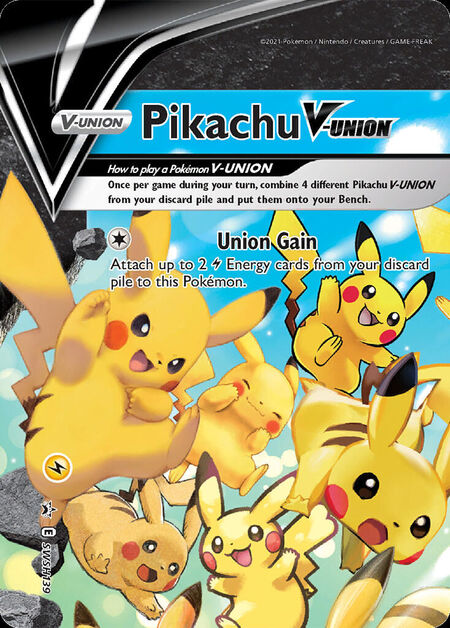 Pikachu V-UNION SWSHP SWSH139
