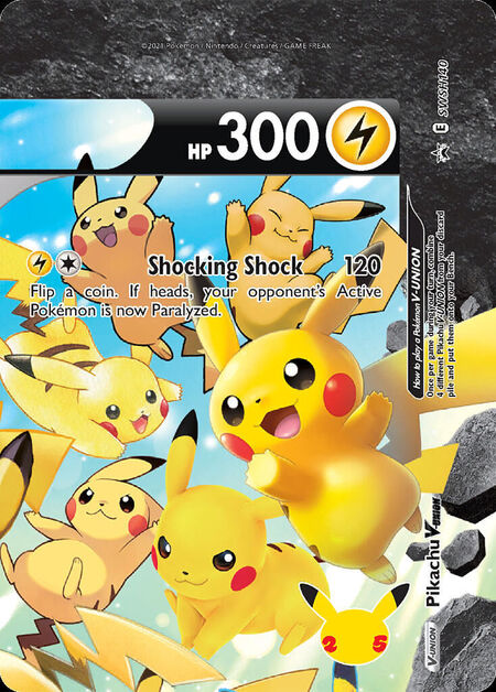 Pikachu V-UNION SWSHP SWSH140
