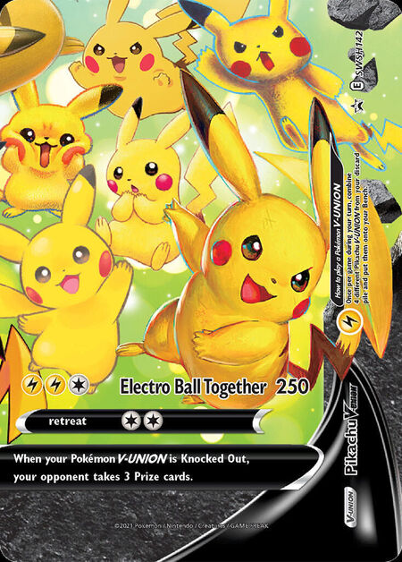 Pikachu V-UNION SWSHP SWSH142