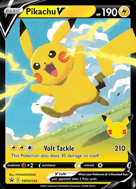 Pikachu V SWSHP SWSH143