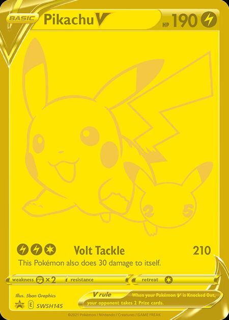 Pikachu V SWSHP SWSH145