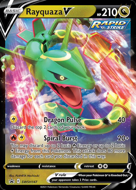 Rayquaza V SWSHP SWSH147