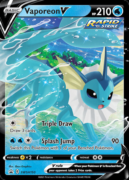Vaporeon V SWSHP SWSH150