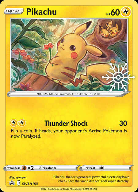 Pikachu SWSHP SWSH153