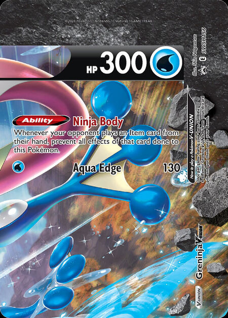 Greninja V-UNION SWSHP SWSH156