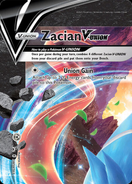 Zacian V-UNION SWSHP SWSH163