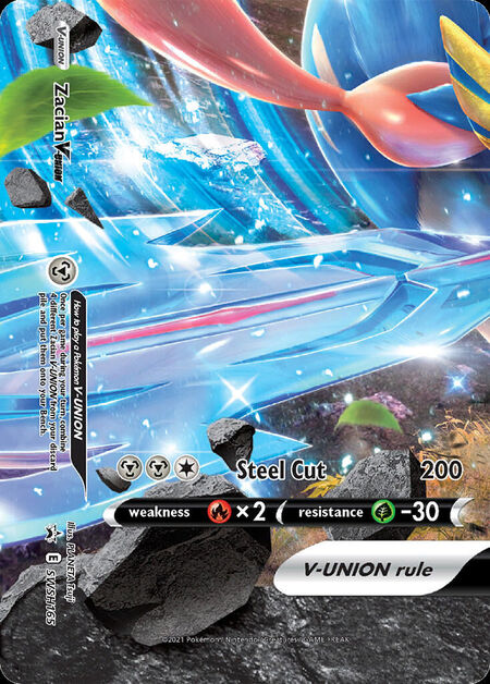 Zacian V-UNION SWSHP SWSH165