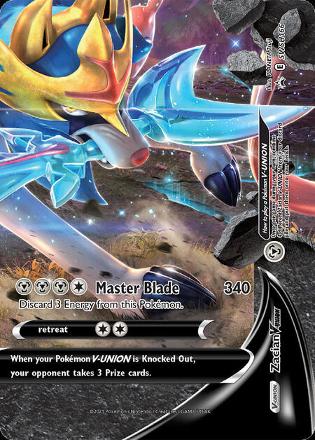 Zacian V-UNION SWSHP SWSH166