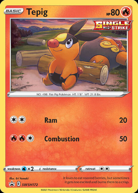 Tepig SWSHP SWSH172