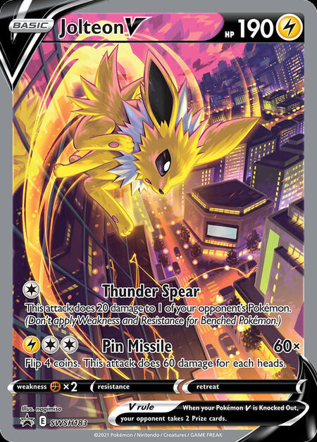 Jolteon V SWSHP SWSH183