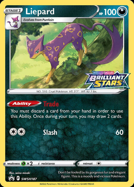 Liepard SWSHP SWSH187