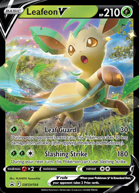Leafeon V SWSHP SWSH194