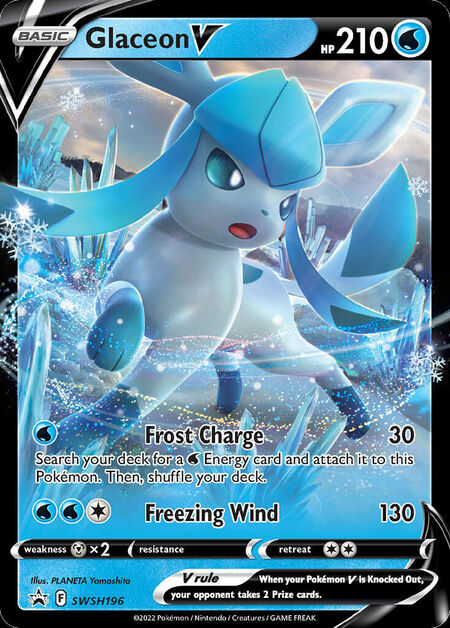 Glaceon V SWSHP SWSH196