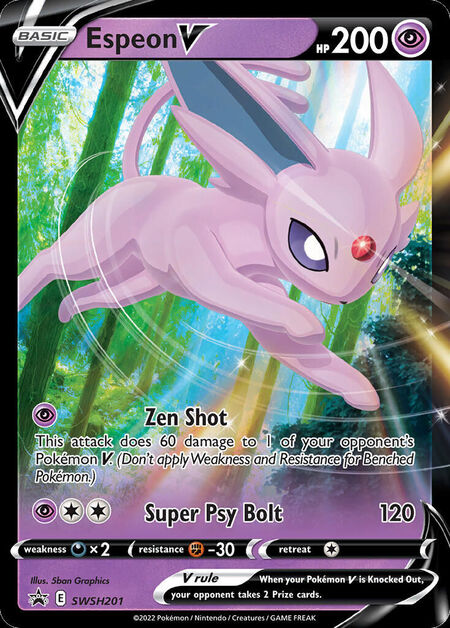 Espeon V SWSHP SWSH201