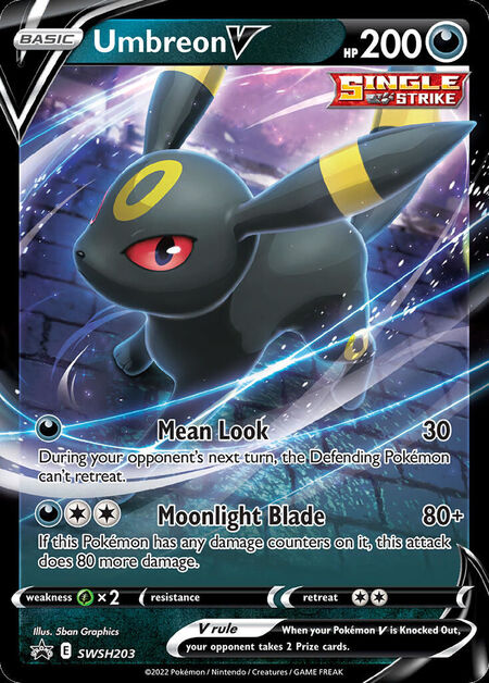 Umbreon V SWSHP SWSH203