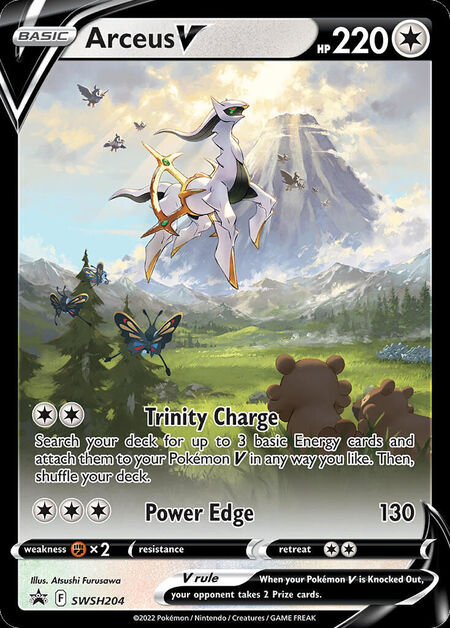 Arceus V SWSHP SWSH204