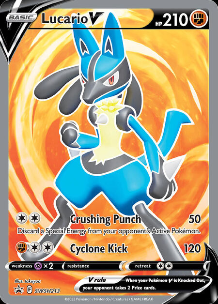 Lucario V SWSHP SWSH213