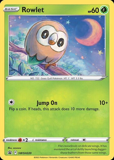 Rowlet SWSHP SWSH220