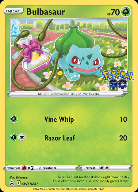 Bulbasaur SWSHP SWSH231