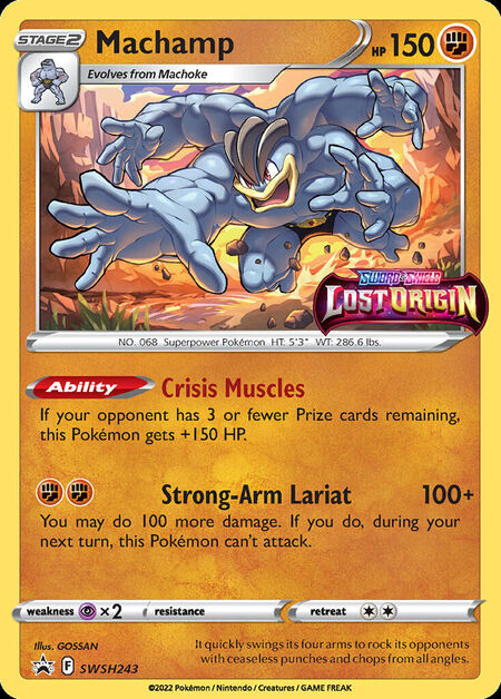 Machamp SWSHP SWSH243