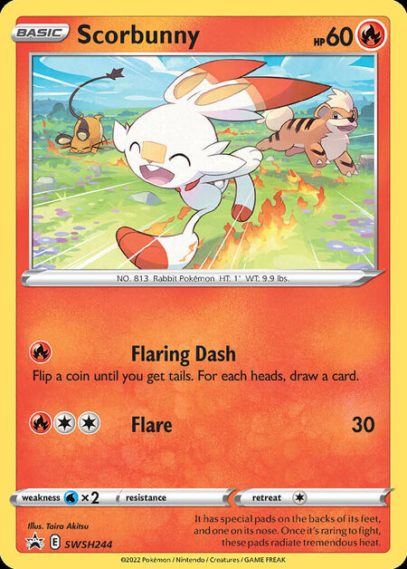 Scorbunny SWSHP SWSH244
