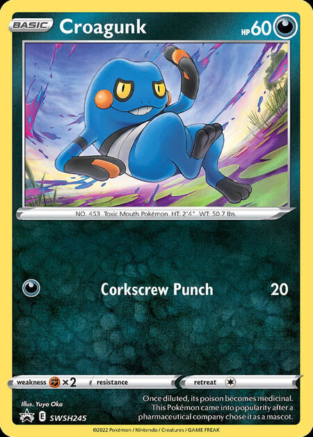 Croagunk SWSHP SWSH245