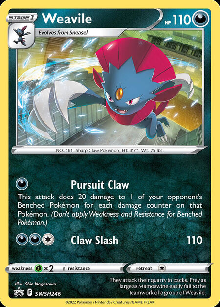 Weavile SWSHP SWSH246