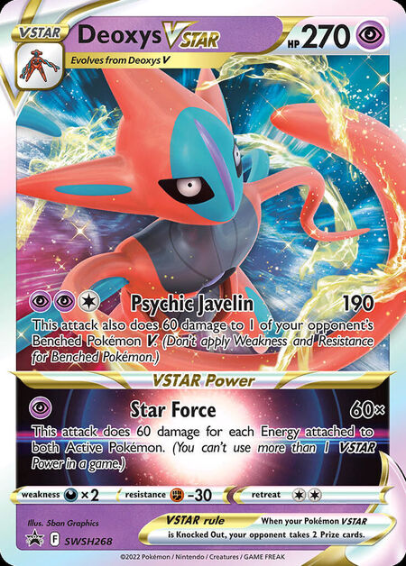 Deoxys VSTAR SWSHP SWSH268
