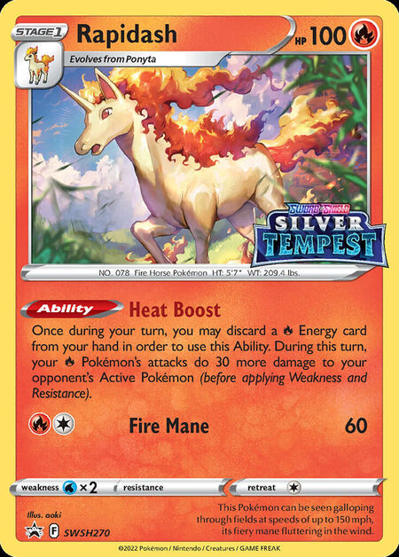 Rapidash SWSHP SWSH270