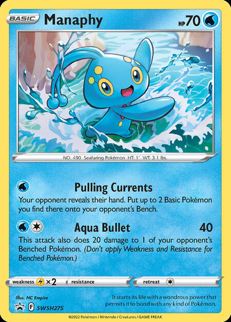 Manaphy SWSHP SWSH275