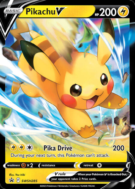 Pikachu V SWSHP SWSH285