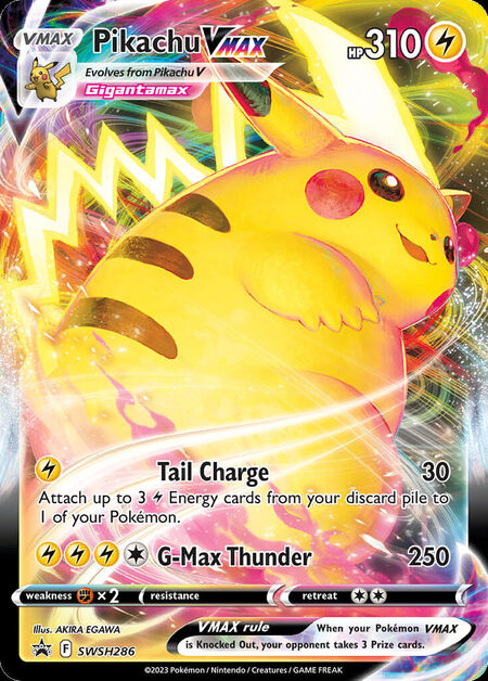Pikachu VMAX SWSHP SWSH286