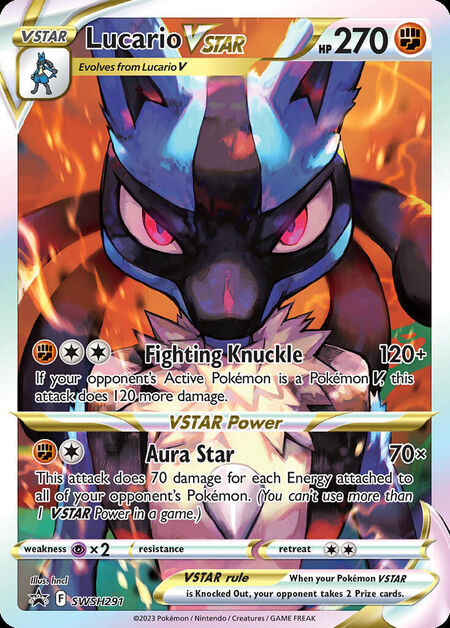 Lucario VSTAR SWSHP SWSH291