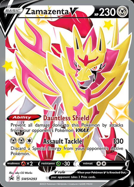 Zamazenta V SWSHP SWSH293