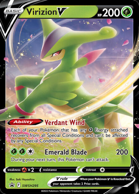 Virizion V SWSHP SWSH295