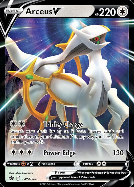 Arceus V SWSHP SWSH306