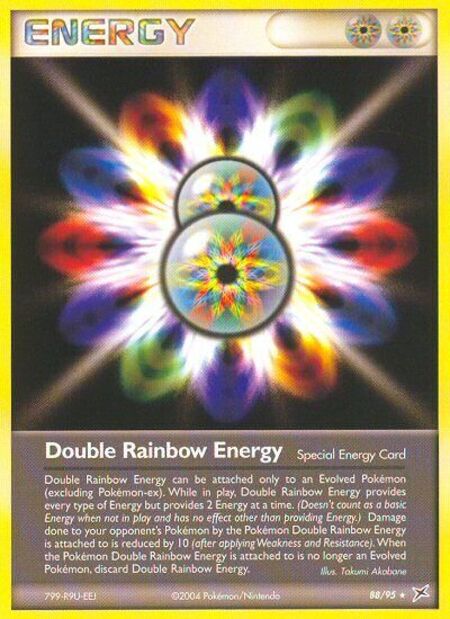 Double Rainbow Energy Team Magma vs Team Aqua 88