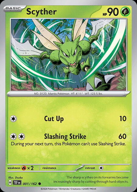 Scyther TEF 1