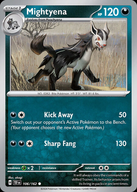 Mightyena TEF 106