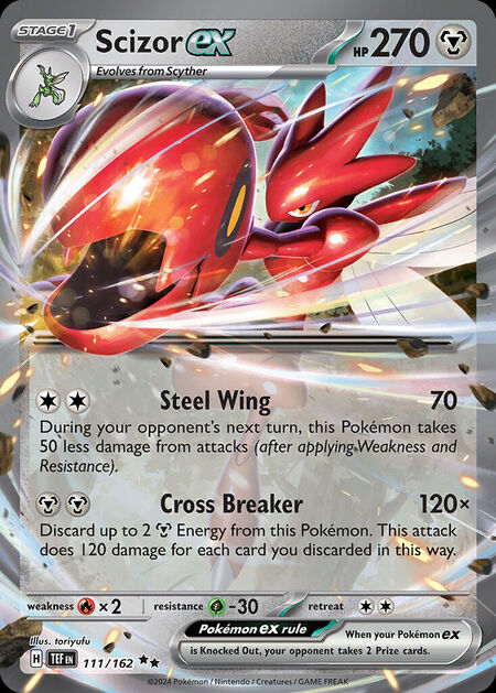 Scizor ex TEF 111