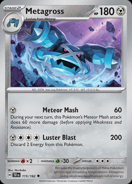 Metagross TEF 115