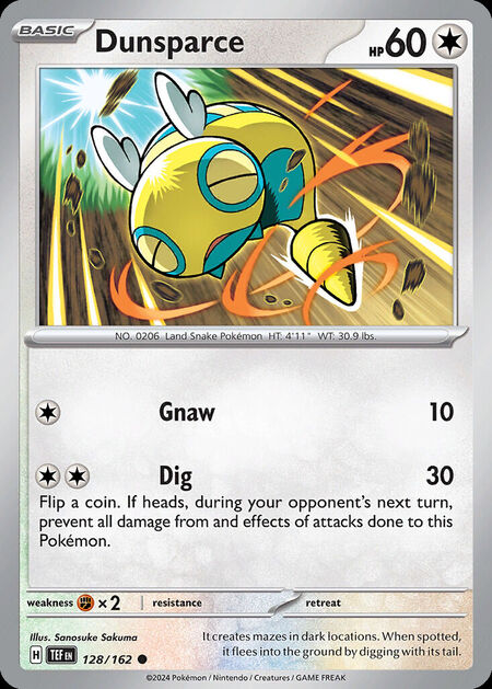 Dunsparce TEF 128