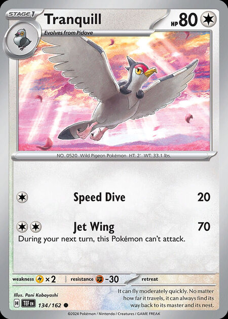 Tranquill TEF 134